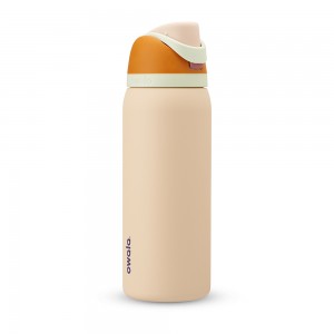 Beige Water In The Desert Owala Freesip® Stainless Steel 32 Oz Water Bottle | FMJBUY-207