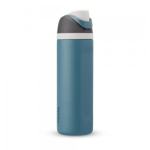 Blue Oasis Owala Freesip® Stainless Steel 24 Oz Water Bottle | FVKHIW-143