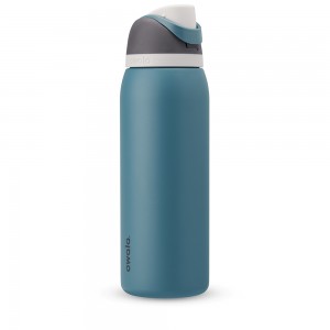 Blue Oasis Owala Freesip® Stainless Steel 40 Oz Water Bottle | OKCXJE-653