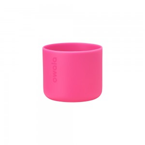 Bright Pink Owala Freesip® Silicone 24 Oz Bottle Boots | YBDFOX-529