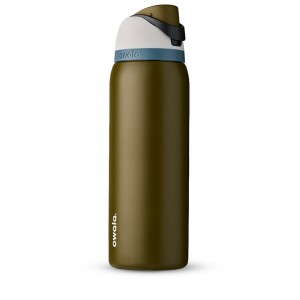 Brown Forresty Owala Freesip® Stainless Steel 40 Oz Water Bottle | XABYCT-068