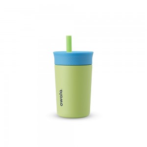 Green Turtley Awesome Owala Tumbler Stainless Steel 12 Oz Kids' | BLENAH-268