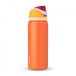 Orange Citrus Crush Owala Freesip® Stainless Steel 32 Oz Water Bottle | KUQNOE-214