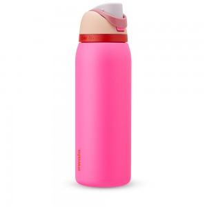 Pink Can You See Me? Owala Freesip® Stainless Steel 40 Oz Water Bottle | LRPHWB-742