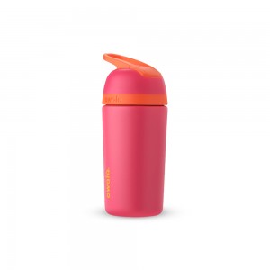 Pink Owala Stainless Steel Flip 14 Oz Kids' | JKXDAZ-746