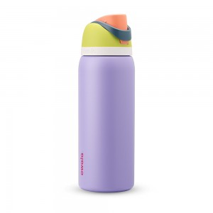 Purple Retro Boardwalk Owala Freesip® Stainless Steel 32 Oz Water Bottle | VSAIPW-456