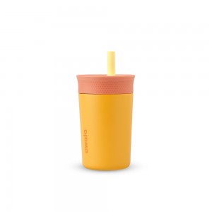 Yellow Picnic Owala Tumbler Stainless Steel 12 Oz Kids' | OMDQIN-640