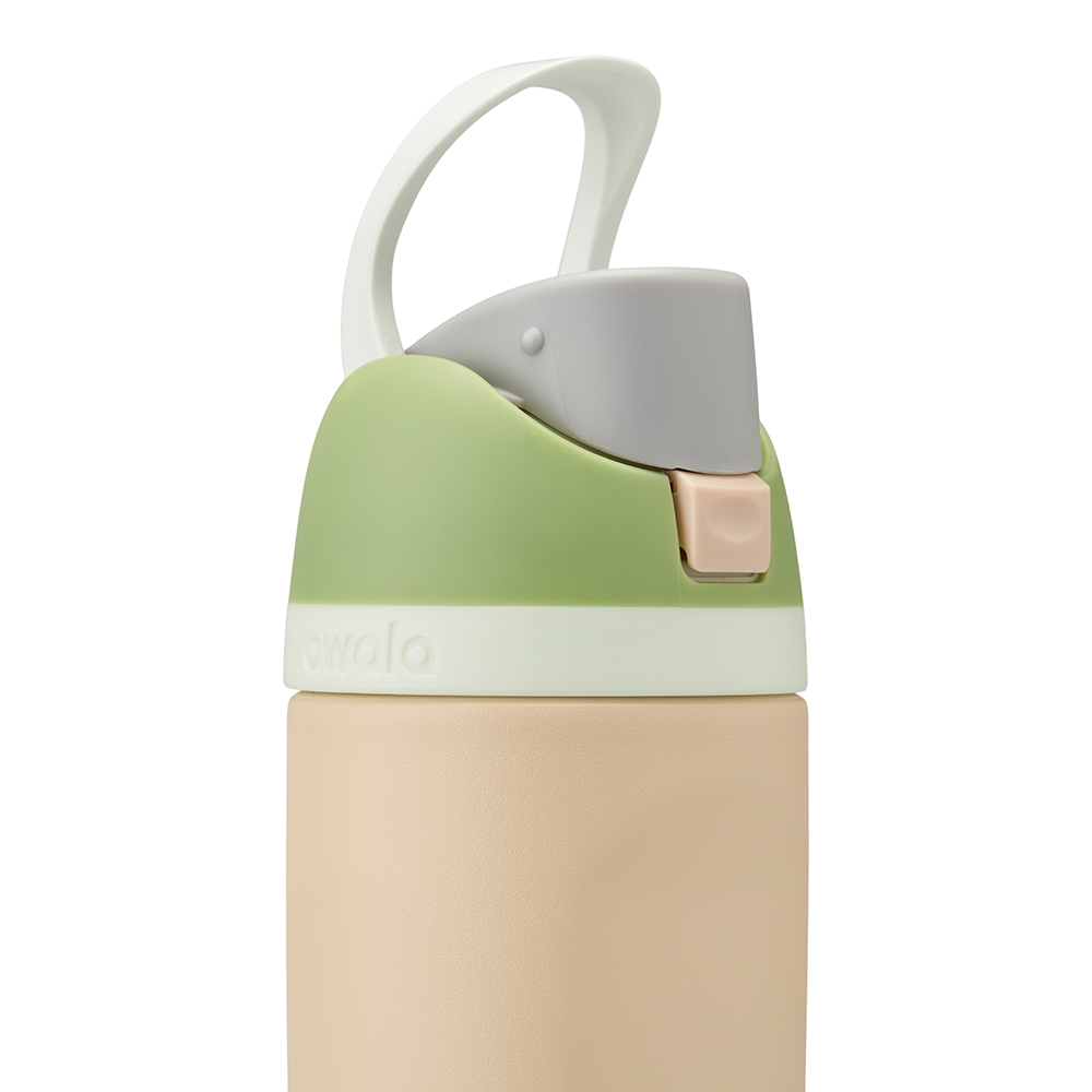 Beige Sandbox Owala Freesip® Ages 3+ Stainless Steel 16 Oz Water Bottle Kids' | CBNGJF-135