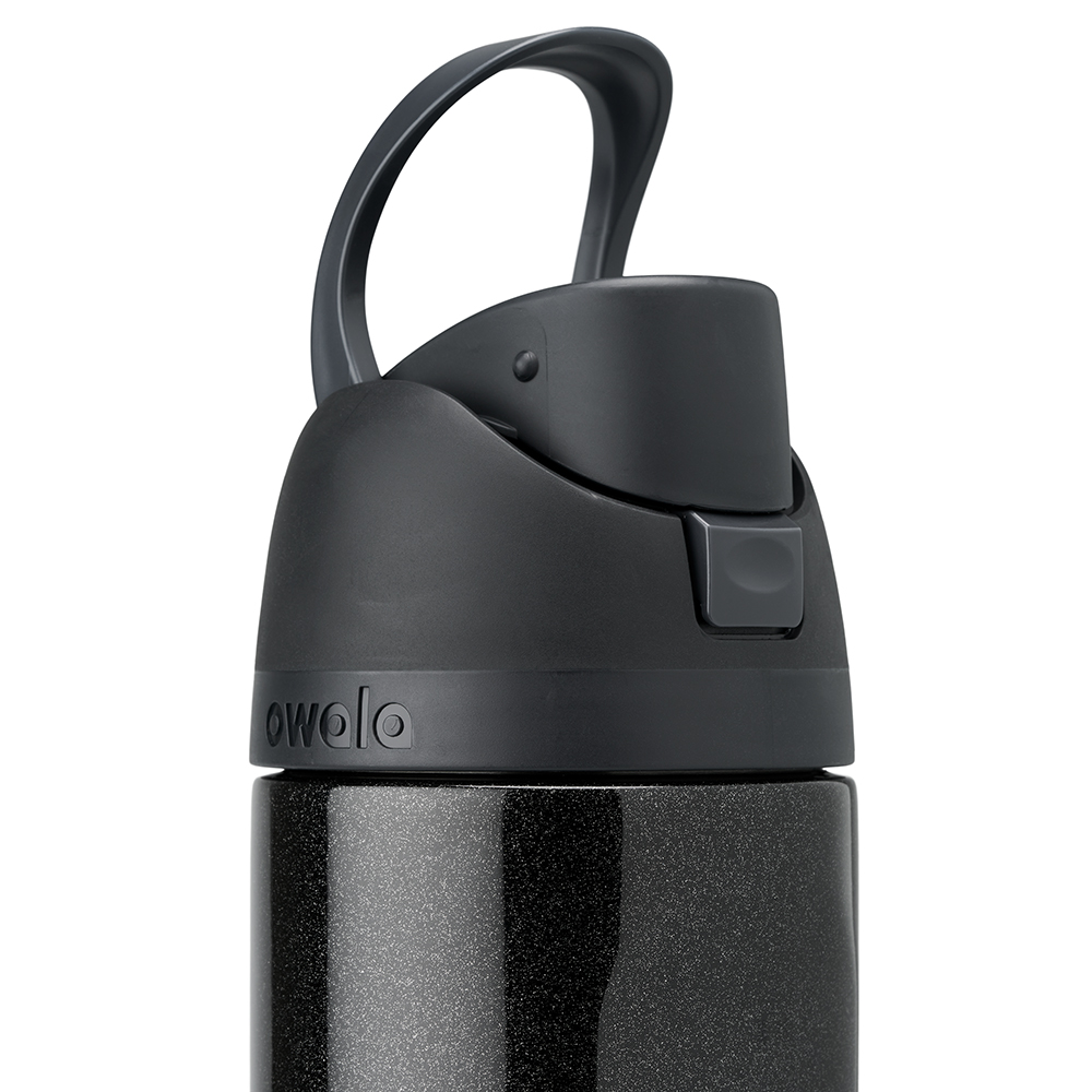 Black Deep Space Owala Freesip® Stainless Steel Stainless Steel 24 Oz Cosmic Collection | WKGUHX-968