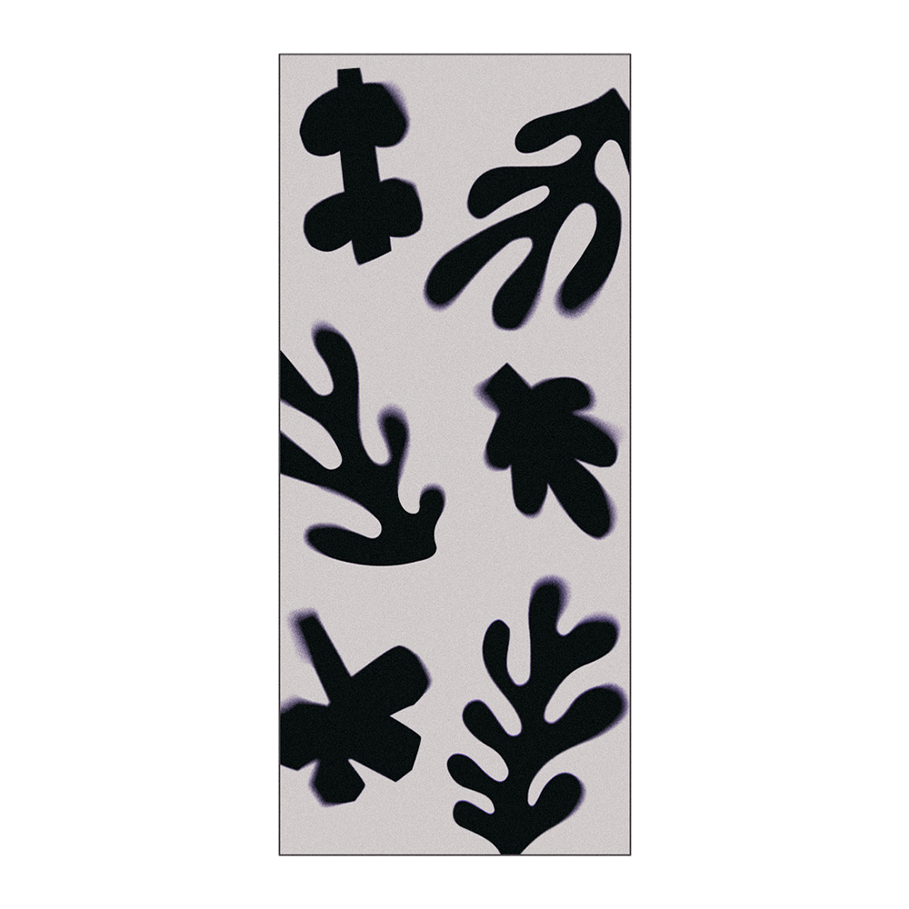 Black Midnight Reef Owala Polyester Beach Towels | SOCHZG-218