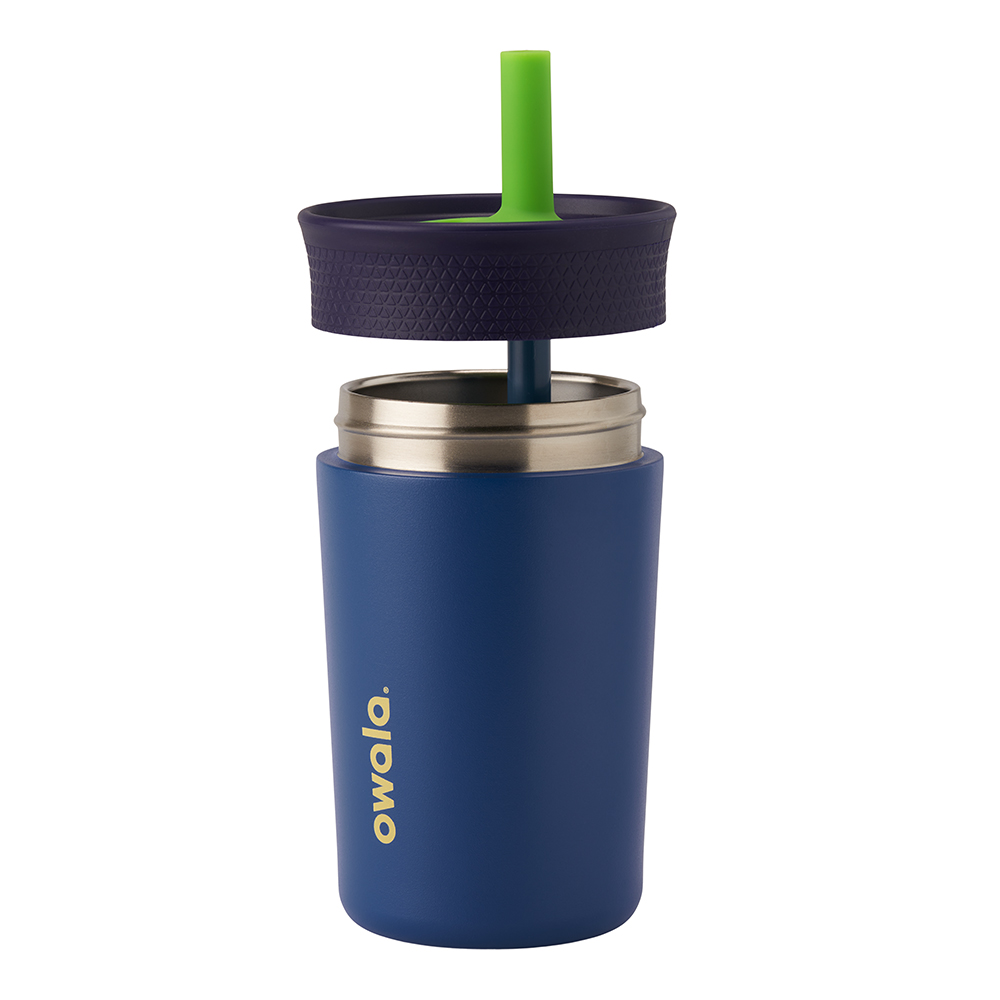 Blue Home Base Owala Tumbler Stainless Steel 12 Oz Kids' | YVKLJP-856