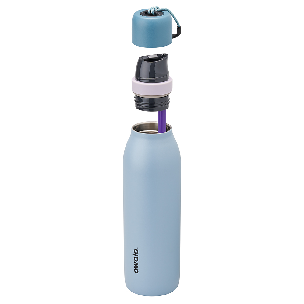 Blue Rainstorm Owala Freesip® Twist 18 Oz Water Bottle | GNVYHO-648