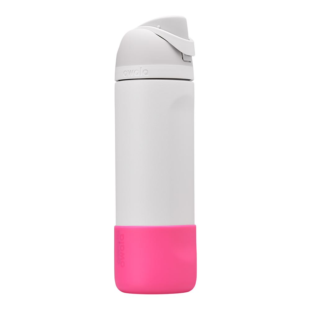 Bright Pink Owala Freesip® Silicone 24 Oz Bottle Boots | YBDFOX-529