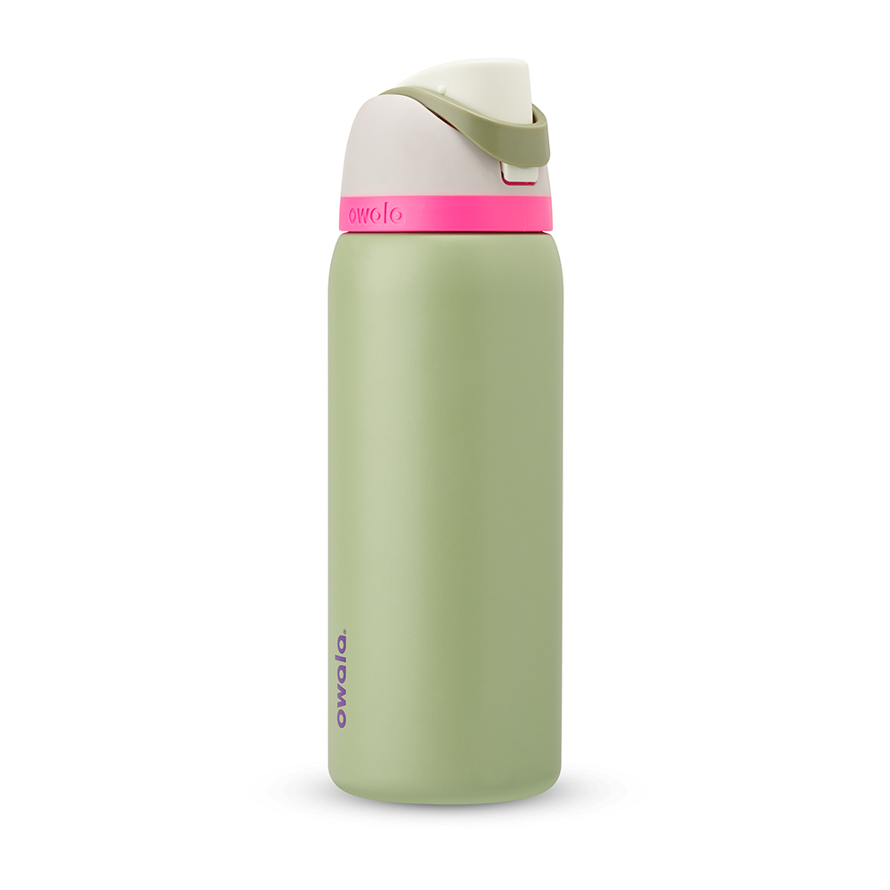 Green Neo Sage Owala Freesip® Stainless Steel 32 Oz Water Bottle | XRFCEW-428