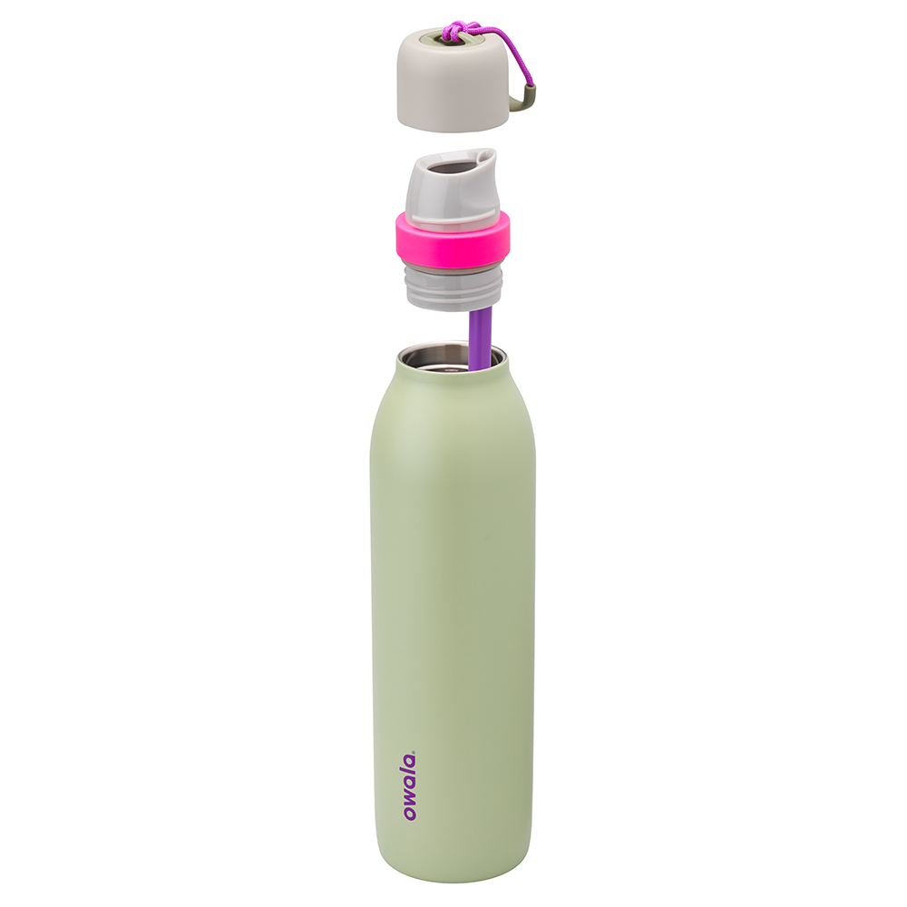 Green Neo Sage Owala Freesip® Twist 24 Oz Water Bottle | ODFGQB-065