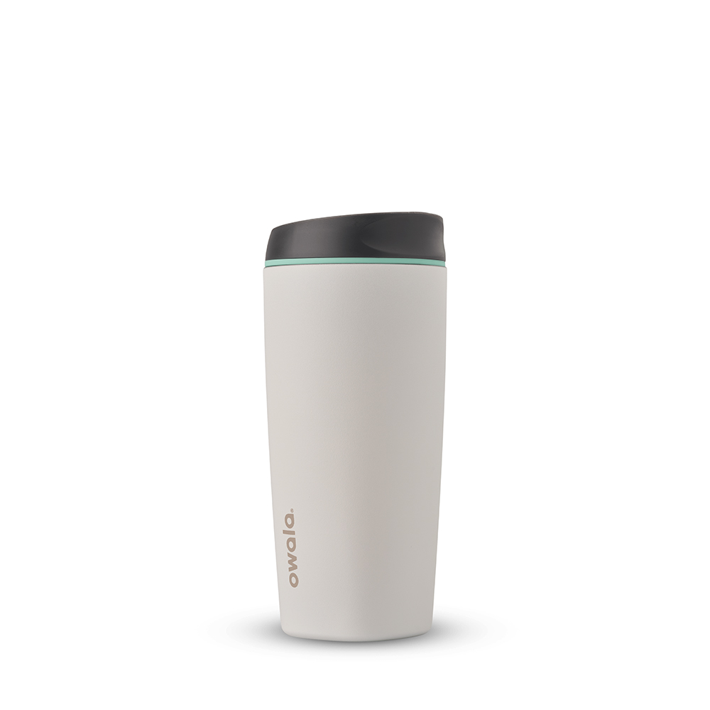 Grey Cloudscape Owala Smoothsip Stainless Steel 20 Oz Coffee Tumbler | ANQCYZ-274