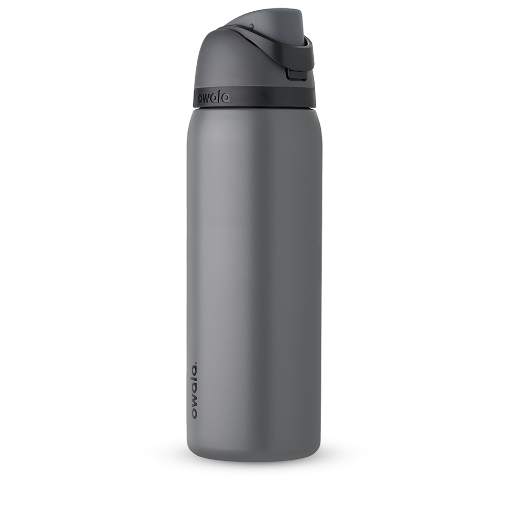 Grey Owala Freesip® Stainless Steel 40 Oz Water Bottle | SBWFHI-123