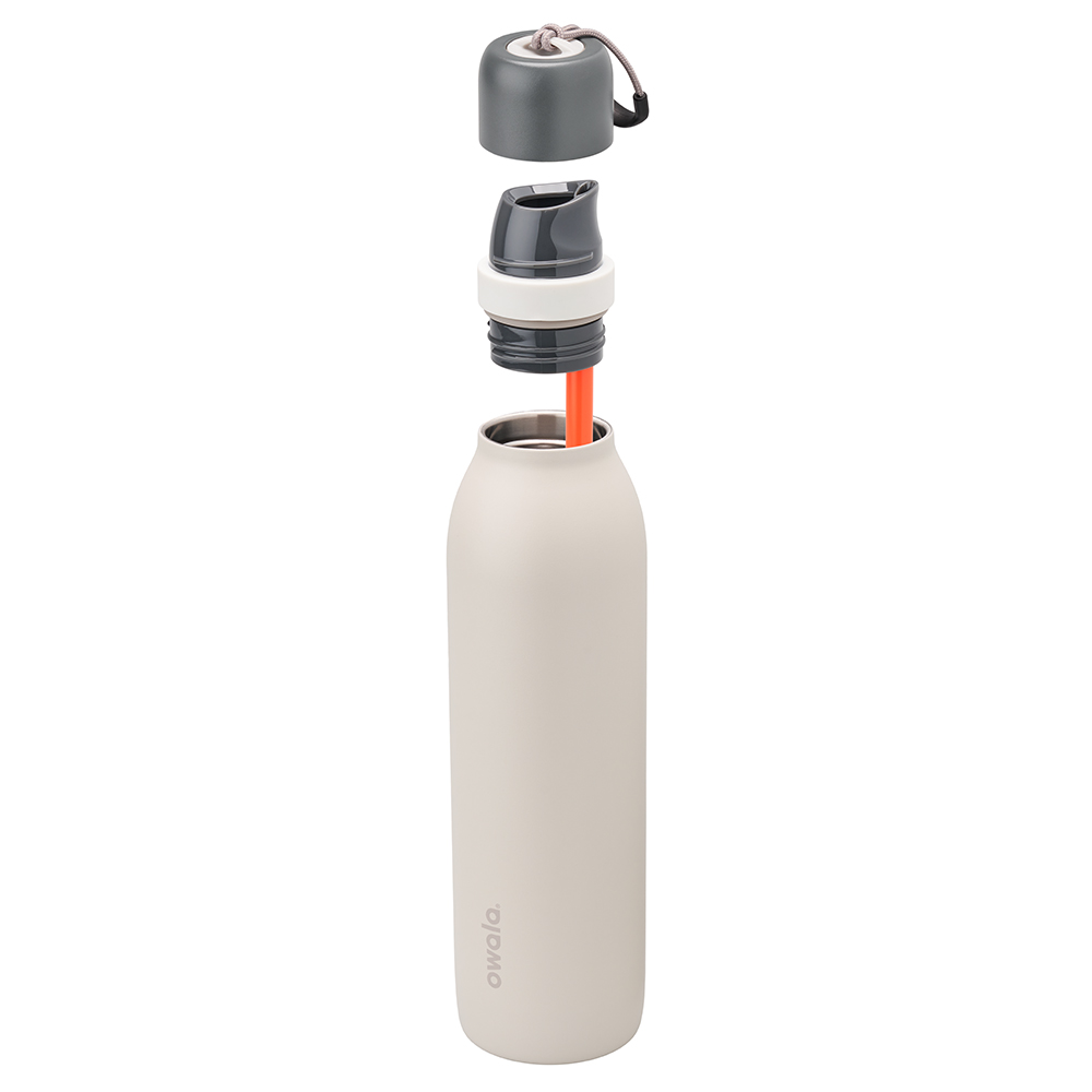 Grey Rock On Owala Freesip® Twist 24 Oz Water Bottle | AHTKCW-934