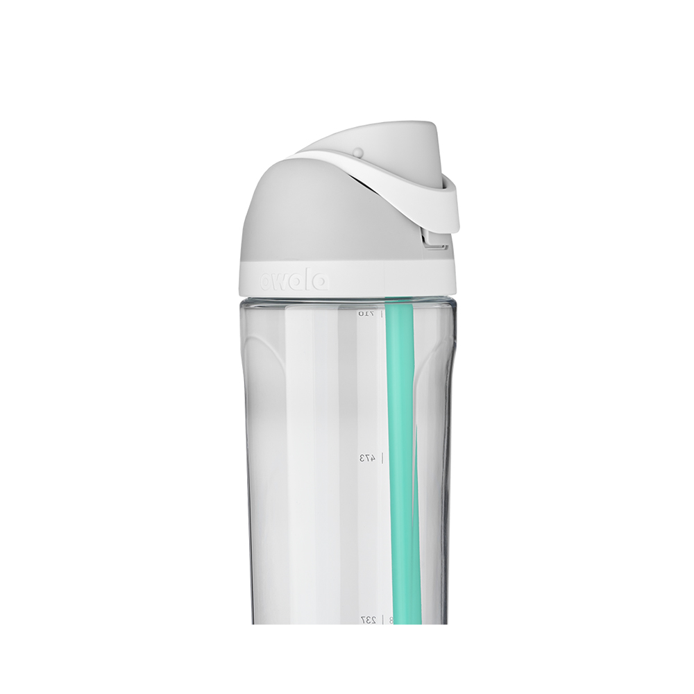 Grey Shy Marshmallow Owala Freesip® Tritan 25 Oz Water Bottle | UFAMLE-098