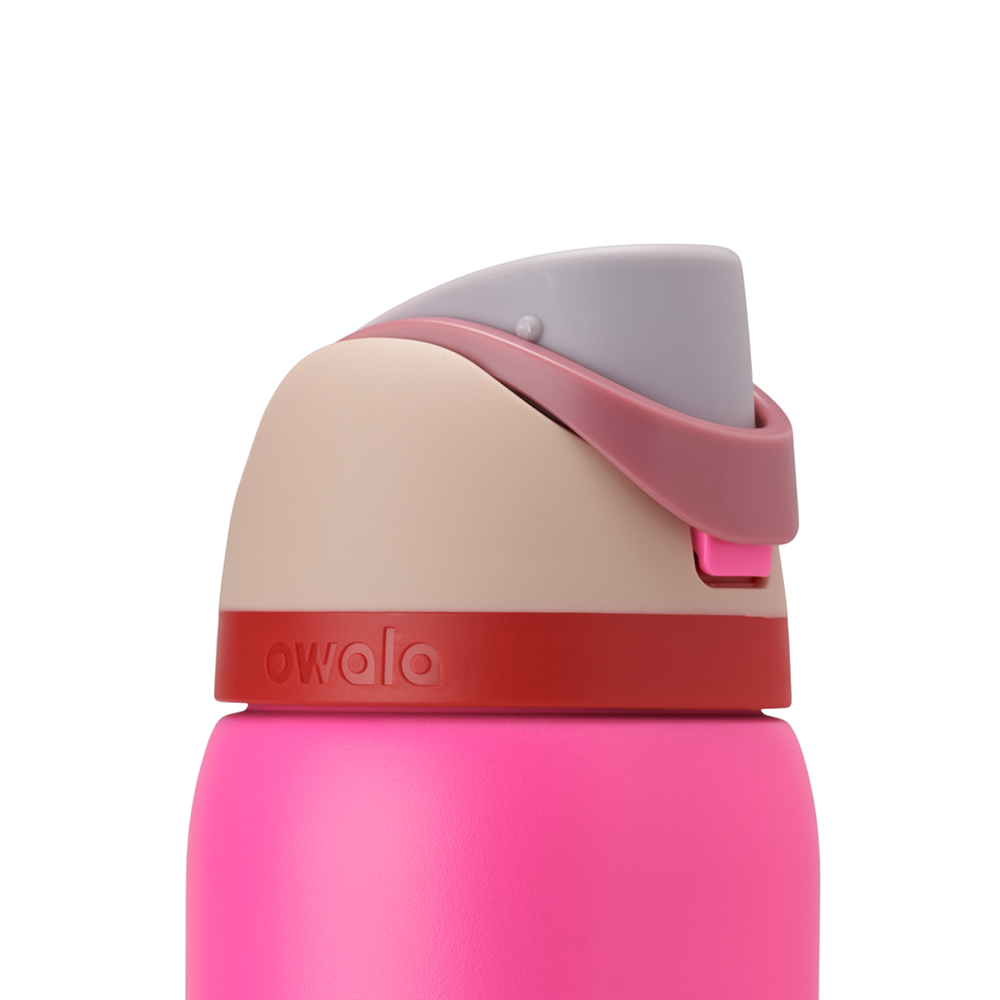 Pink Can You See Me? Owala Freesip® Stainless Steel 40 Oz Water Bottle | LRPHWB-742