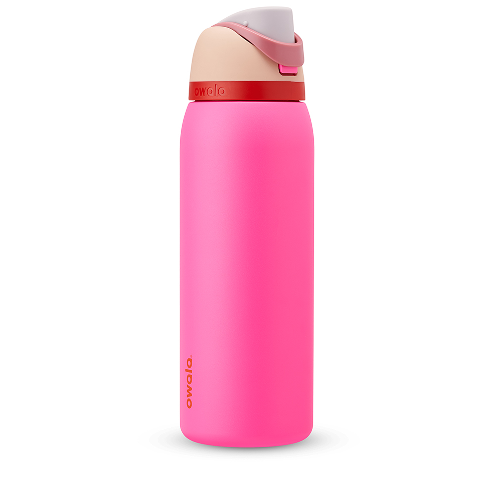 Pink Can You See Me? Owala Freesip® Stainless Steel 40 Oz Water Bottle | LRPHWB-742