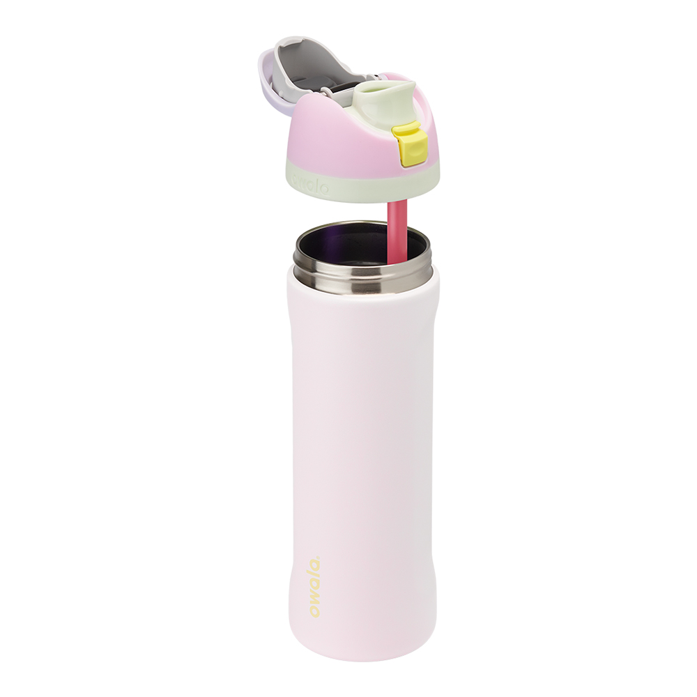 Pink Candy Coated Owala Freesip® Stainless Steel 24 Oz Water Bottle | TLCSAX-571