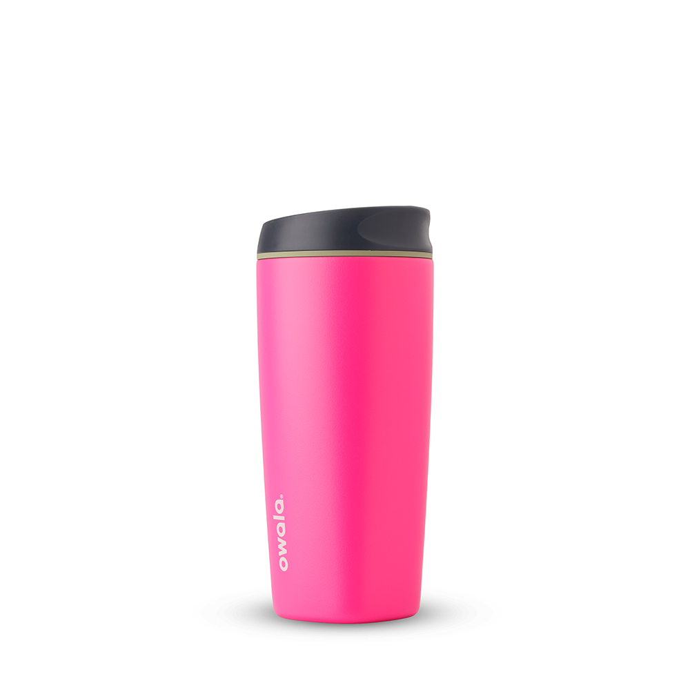 Pink Watermelon Breeze Owala Smoothsip Stainless Steel 20 Oz Coffee Tumbler | JRCKOY-149