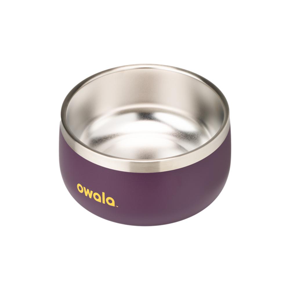 Purple Grapeful Fur You Owala Stainless Steel 3 Cups Pet Bowl | TYQMFD-497