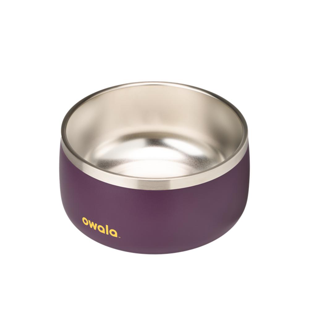 Purple Grapeful Fur You Owala Stainless Steel 6 Cups Pet Bowl | XJKIQA-735