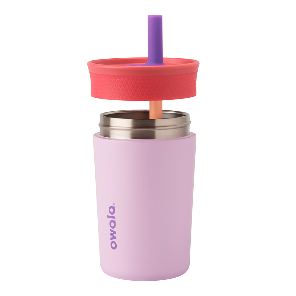 Purple Lilac Rocket Owala Tumbler Stainless Steel 12 Oz Kids' | QBGWFJ-285