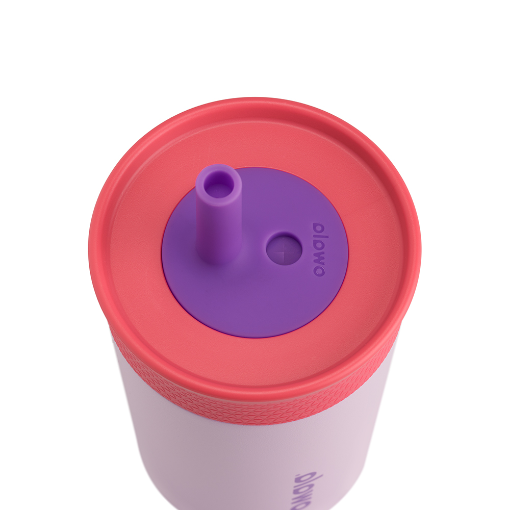 Purple Lilac Rocket Owala Tumbler Stainless Steel 12 Oz Kids' | QBGWFJ-285