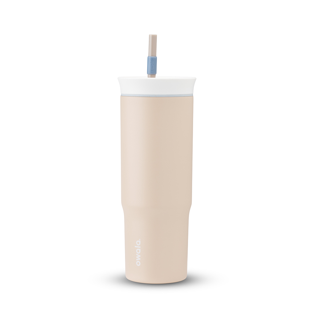 Tan Dune Drifter Owala Stainless Steel 24 Oz Tumbler | EBYDWF-860