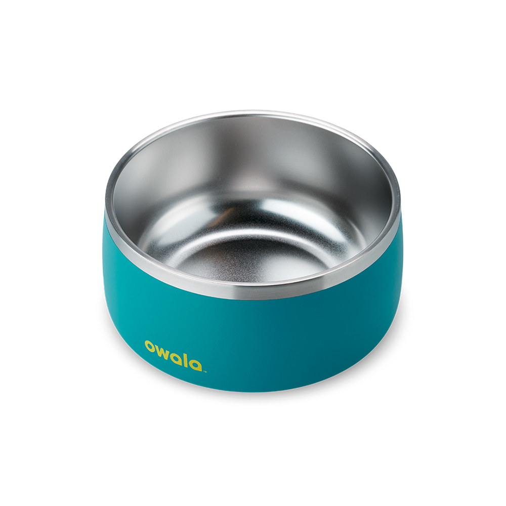 Turquoise & Caicos Owala Stainless Steel 6 Cups Pet Bowl | OAPECJ-720