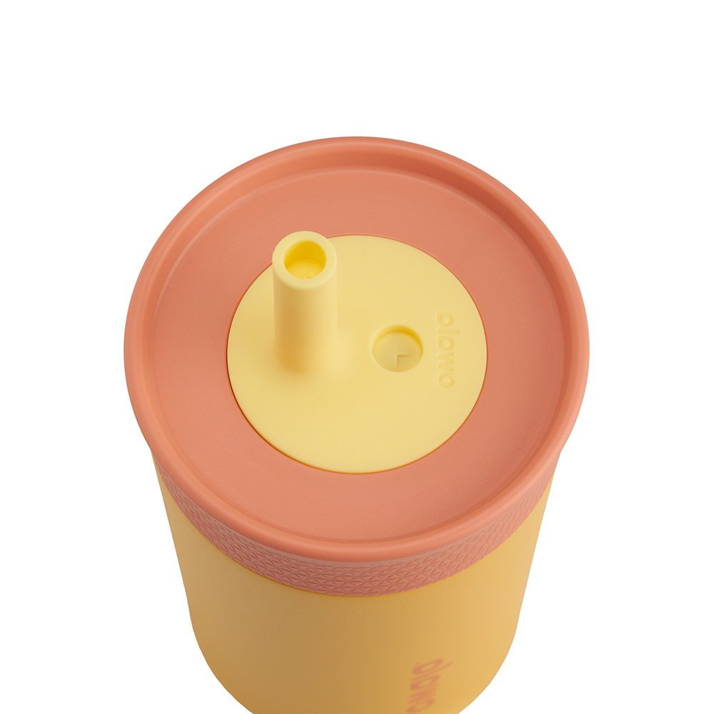 Yellow Picnic Owala Tumbler Stainless Steel 12 Oz Kids' | OMDQIN-640