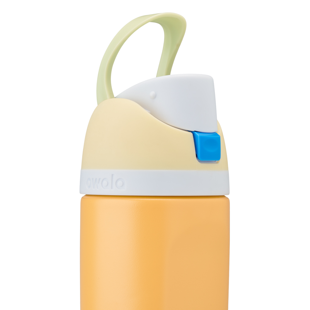 Yellow Treasure Hunt Owala Freesip® Stainless Steel Kid's 16 Oz Water Bottle Kids' | FICWJR-538